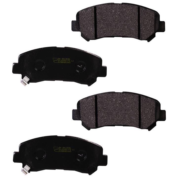 لنت ترمز جلو لنت پارس مدل PL25202 مناسب برای نیسان قشقایی Pars Lent PL25202 Front Brake Pad For Nissan Qashqai